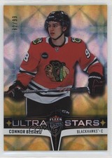 2024-25 Upper Deck Fleer Ultra Ultra Stars Gold 92/99 Connor Bedard #US-9 4z8