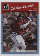 2023 Panini Donruss Retro 1990 Variation Holo Carolina Blue Jordan Lawlar 0nr3