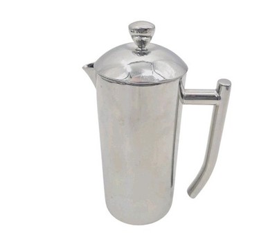FRIELING 17oz French Press Double Walled Coffee Maker Stainless Steel Cup 