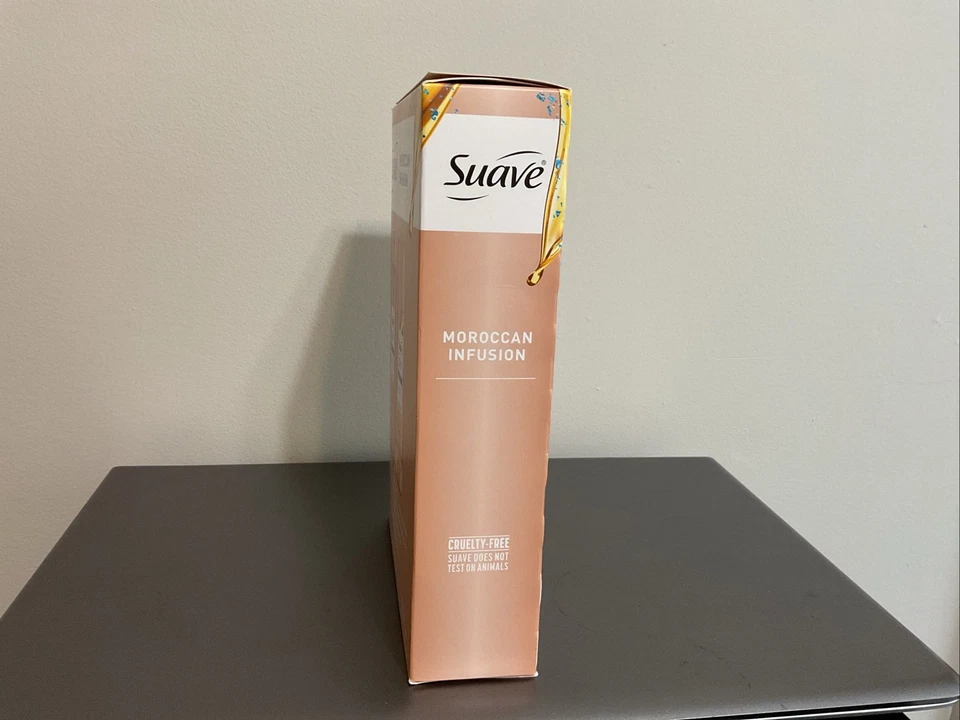 Juego de champú y acondicionador para infusión de aceite marroquí Suave Professionals, Shine Enhan Foto 4 de 4