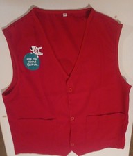 Target Medium Employee Uniform Vest Circle Button Down Uniform Gender-Neutral