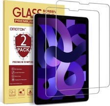 OMOTON Screen Protector for iPad Air 5th 4th Generation Air 5/4, 10.9 Inch
