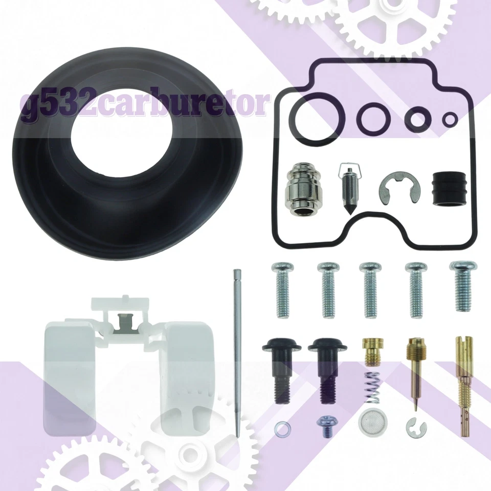 4pcs Katana 750 GSX750F for Suzuki 1998-2006 Carburetor Repair Kit Diaphragm Foto 2 de 4