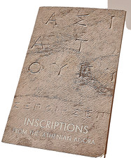 Inscriptions from the Athenian Agora by Benjamin D. Meritt (Paperback, 1966)