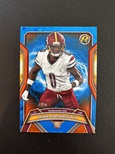 MIKE SAINRISTIL 2024 Topps Resurgence Blue and Orange Spark RC #199 Commanders