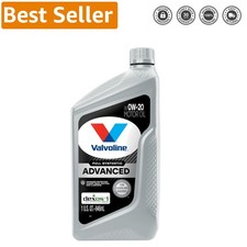Advanced SAE 0W-20 Full Synthetic Motor Oil 1 QT - Breathe Life into Your Engine 71.96 per gallon