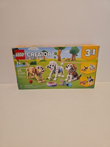 LEGO 31137 Creator 3 in 1 Adorable Dogs Building Toy Set Age 7+ - Picture 1 of 6