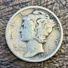 1920 D Mercury Dime Silver Circulated Business Strike Uncertified