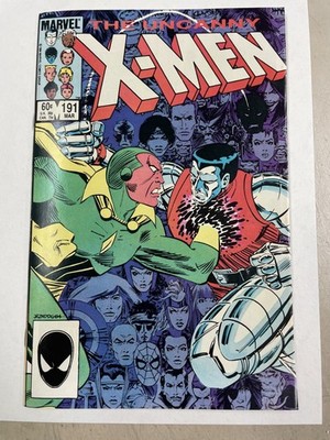 UNCANNY X-MEN 191 NEAR MINT- (NM-) UNREAD COPY 1985 MARVEL COMICS 1ST App NIMROD
