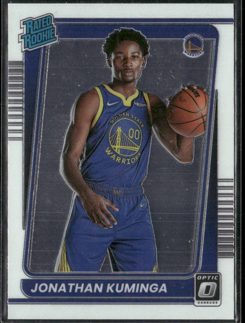 2021-22 Donruss Optic #190 Jonathan Kuminga Rated Rookie Card RC Warrios