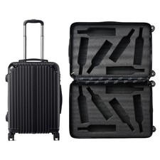 Wine Bottle Suitcase Holds 12 Standard 750 ML Size Bottles Universal Airplane Lu