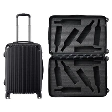 Wine Bottle Suitcase Holds 12 Standard 750 ML Size Bottles Universal Airplane Lu