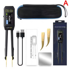 FNIRSI LCR-ST1 Mini Smart Tweezer LCR SMD ESR Tester Multimeter Cap Inductance