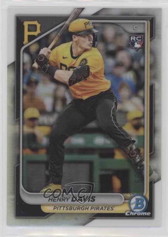 2024 Bowman Chrome Refractor /499 Henry Davis #7 0a4r