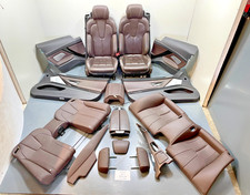  Oem Bmw F13 Door Panels Seats M6 Individual Brown Leather Interior Complete