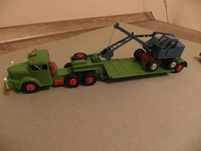 Märklin 8000 serie Krupp Titan Tieflader umbau mit Märklin Bager