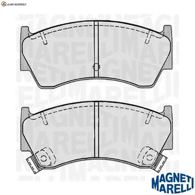 BREMSBELAGSATZ SCHEIBENBREMSE 363916060518 FÜR NISSAN SENTRA SABRE PULSAR/VI