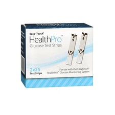 Healthpro Glucose Test Strips 50 Each by Easy Touch