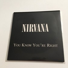 NIRVANA - YOU KNOW YOU'RE RIGHT + BIO - MEGA RARE FRENCH PROMO CD !!!! WIE NEU