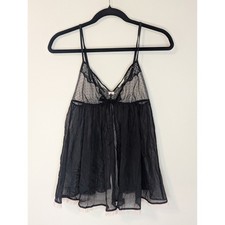2015 Victoria's Secret Teddy / Chemise size S Black Pink