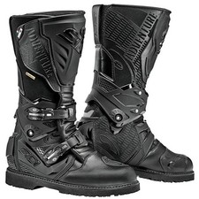 Image of Sidi Gore-Tex Motorcycle Boots Adventure 2 Waterproof Black Dual Sport Motorbike