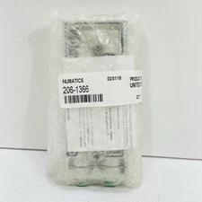 Numatics 206-1366 Series 2005 Manifold Block 1/4” Tube Double Z Board ~NEW~
