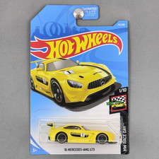 Hot Wheels ‘16 Mercedes-AMG GT3 Yellow HW Race Day 1/10 74/250 2019