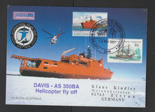 Versorgungsschiff"Aurora Australis"(AUS) - Helikopterfl&uuml;ge Schiff-Station Davis