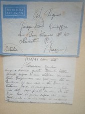 NOICATTARO(BARI)-16/1/1941-LETTERA IN FRANCHIGIA DI PRIGIONIERO IN EGITTO