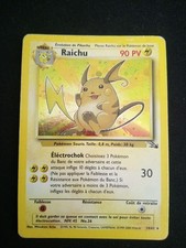 Carte Pokémon Raichu 14/62 Holo Fossile