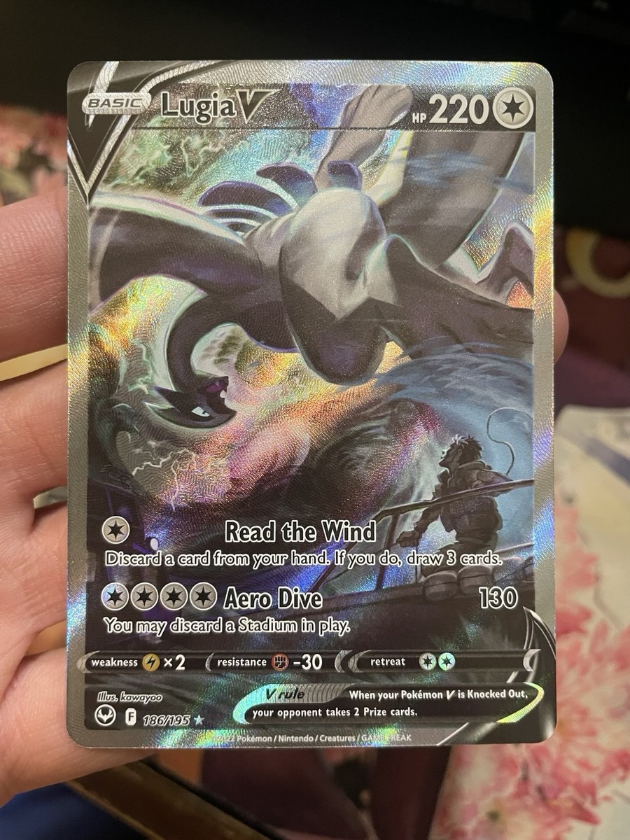 lugia v pokemon card Amazon.com: Lugia V 138/195- Silver Tempest - Pokemon Ultra Rare Card