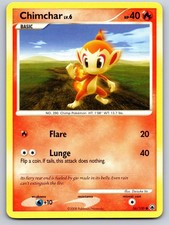 Chimchar 56/100 Common Majestic Dawn Pokemon Moderately Played on eBay