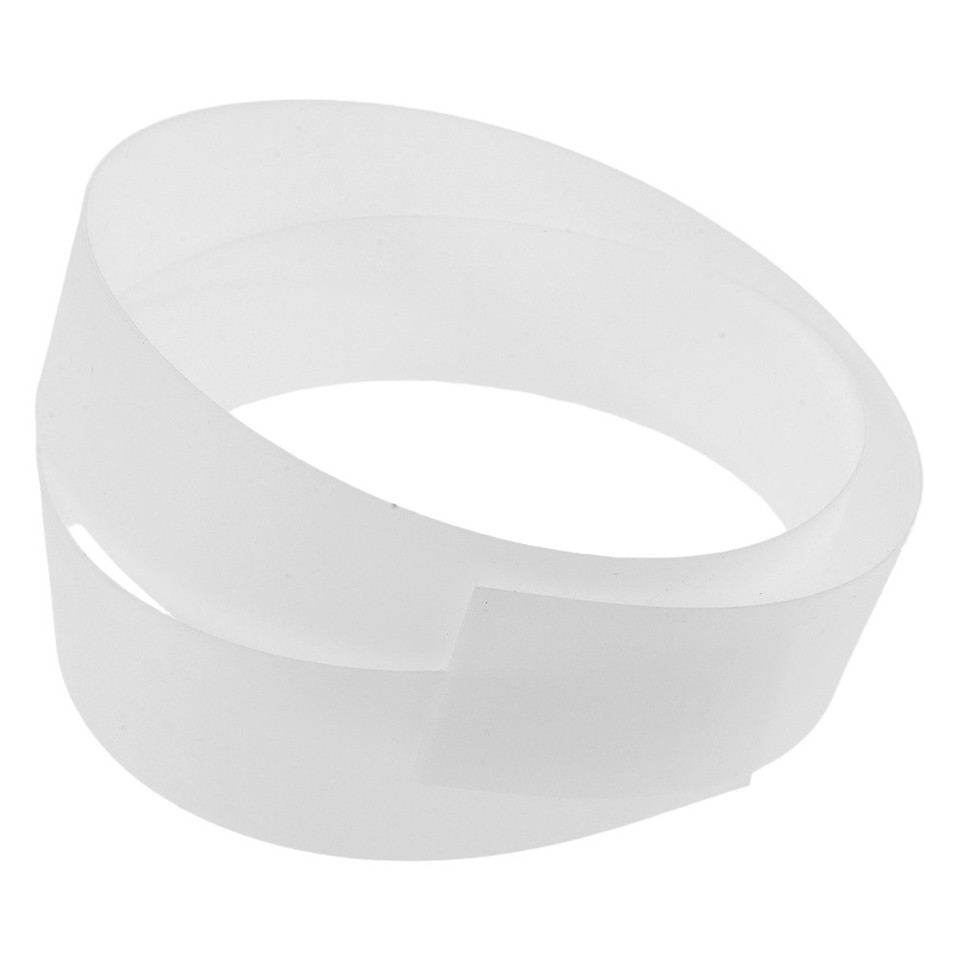 Led Flex Diffusers Reusable Plastic LED Strip Light Diffuser Sheet White Flexible Lighting ...