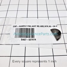 Samsung Refrigerator Handle End Cap DA67-02787A