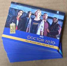Doctor Who Series 11 & 12 Complete 60 Card Gold Tardis Foil Parallel /99 Made