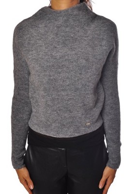 LIU.JO Damen Langarmshirt Grau Größe 46