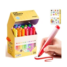 Jar Melo Scented Washable Markers for Kids Ages 4-8, Coloring Markers for Tod...