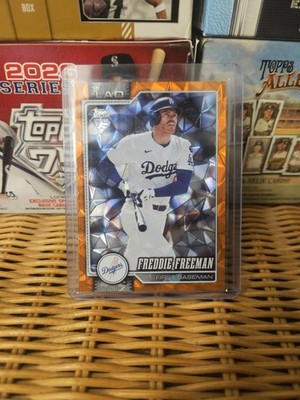 2026 Topps Series 2 Freddie Freeman Orange Diamante Foil 1/25 Dodgers