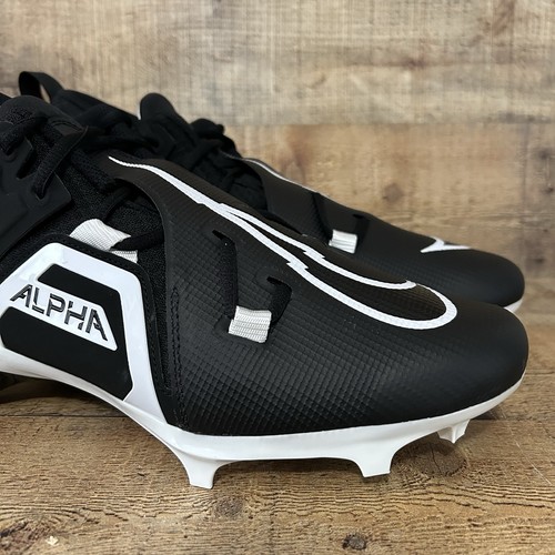 Scarpe da calcio Nike da uomo 14 WIDE Alpha Menace Pro 3 PE Mid nere DH3292-001 NUOVE - Foto 9 di 12
