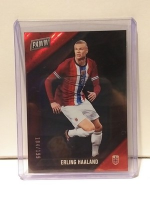 2025 Panini Black Friday No.38 Refractor /199, Erling Haaland (Norway)