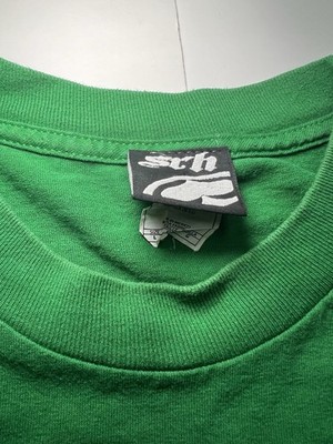 Y2K SRH Speed Riders Hardcore Graphic T Shirt Mens Large Green
