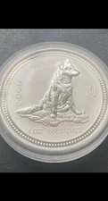 2006-1 oz Silver Bullion Coin-Perth Mint serie I “ Year of the Dog” -