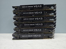 EVGA GeForce GTX 1070 8GB SC Black GDDR5 Graphics Card 08G-P4-5173-KR 6 Pack