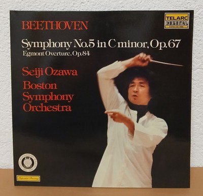 Lp - BEETHOVEN Symphony No.5 Seiji Ozawa Boston Symphony - 1981 TELARC DG-10060