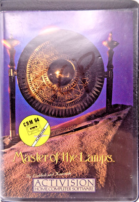 COMMODORE 64/128 -- MASTER OF THE LAMPS  (ACTIVISION)
