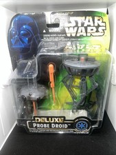 Star Wars power Of The Force Deluxe Probe Droid