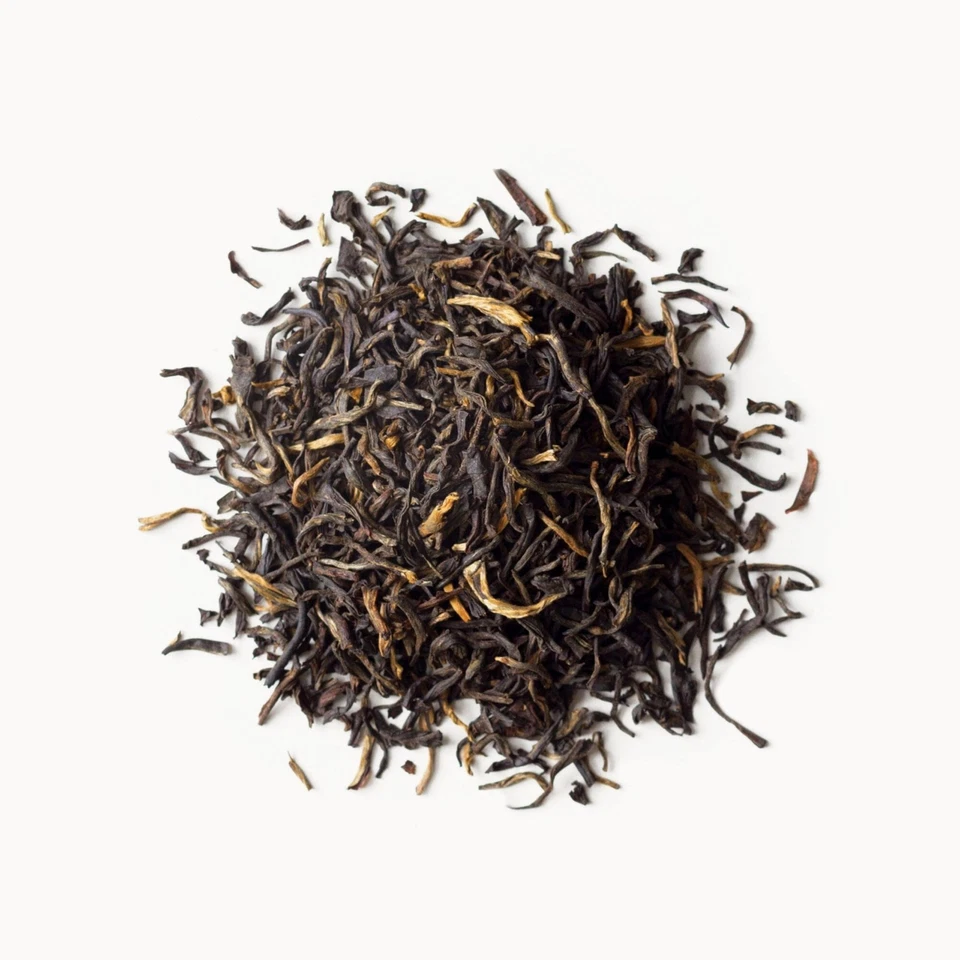 Té Rishi Golden Yunnan Black Tea - Té orgánico de hojas sueltas suave y rico Anci... Foto 2 de 4
