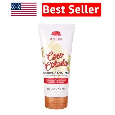 Coco Colada Body Lotion - 8.5 Fl Oz,  Moisturizer with Ceramides & Squalane