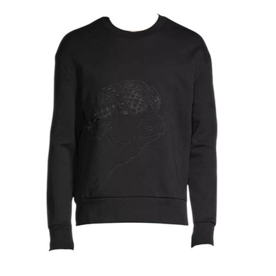  BOSS Hugo Boss Collaboration Stadler Graphic Cotton Sweatshirt XXL Black Mint 
