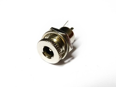 1 / 5 / 10 DC Buchse Einbaubuchse 5,5mm x 2,5mm DC Power Jack Frontmontage